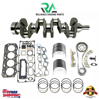 Isuzu 4JK1 2.5 Diesel Geschmiedeter Kurbelwelle Mit Motor Umbau Set D-Max I