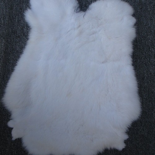 Random Color 6 Pieces Real Rabbit Fur Pelts Leather Hide for DIY Crafting Decor - Picture 13 of 18