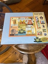 NEW Jenn Ski Baby Keepsake Box - New Seasons- Alphabet/Animals