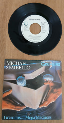 MICHAEL SEMBELLO - GREMLINS... MEGA MADNESS - 7'' - SINGLE - VG+++ -