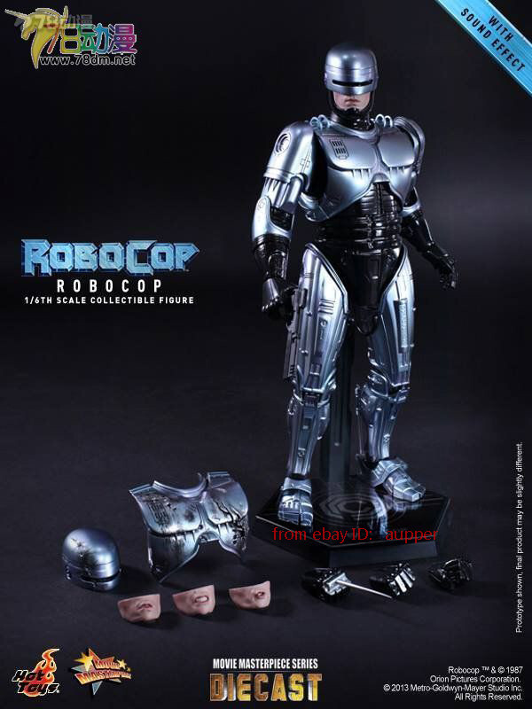 ROBOCOP MMS2022-D04 ダイキャストフィギュア Perfect Hot Toys Mms202d04 1/6 Robocop Murphy Action Figure
