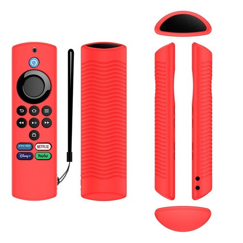 Remote Cover with Lanyard for Fire TV Stick Lite (Luminous Blue) - Afbeelding 4 van 9