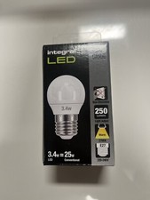 LED Mini Globe Bulbs Energy Saving Warm E27 3.4W