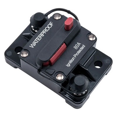 Install Bay 80A Waterproof Circuit Breaker