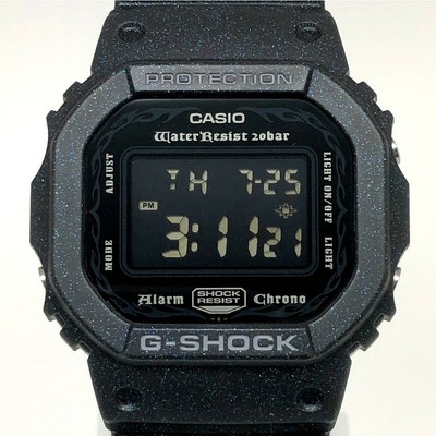 G SHOCK Casio Watch DW 5600GM 1 Metallix G Metallic G Fire