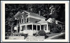 Postcard STONETHE OLD STONE HOUSE   T100