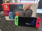 Nintendo Switch - Neon - Boxed
