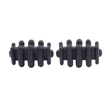 Colle Amortisseur 2PCS Tir à l'arc Noir Amortisseur Amortisseur