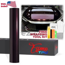 Gloss Metallic Black Cherry Ppf Tpu Paint Protection Film Dry Wet Car Vinyl Wrap
