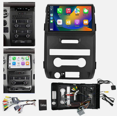 Car Radio Stereo Carplay For 2009-2014 Ford F-150 4+64G 9in Cam RDS