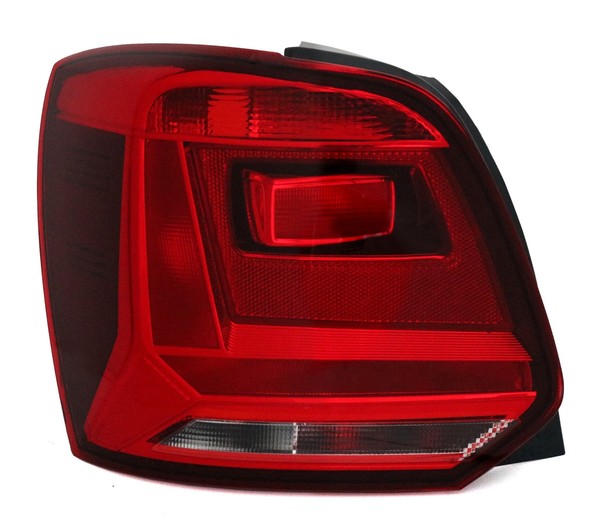 RüCklicht Links FüR VW Polo 6R 6C Ab 2014- Heckleuchte RüCkleuchte Dunkelrot-image