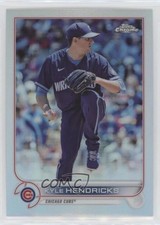 2022 Topps Chrome Refractor Kyle Hendricks #117 fm0