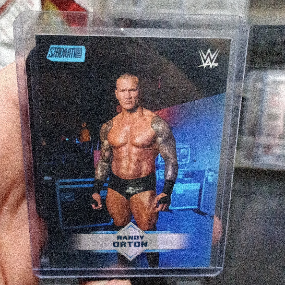 Topps WWE Debut SmackDown Signature Moves Randy Orton #RO 2014 Insert