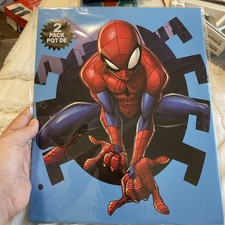 SPIDERMAN 2 Pack Folders New Marvel