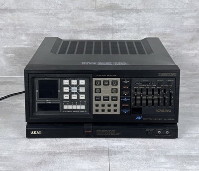 Vintage Akai AV Control Center Amplifier Model AV-M3135 Japan PARTS OR REPAIR