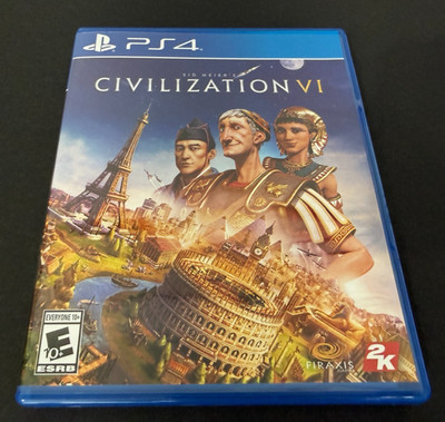 Sid Meier's Civilization VI (Sony PlayStation 4, PS4, 2019) CIB Very Good Cond.