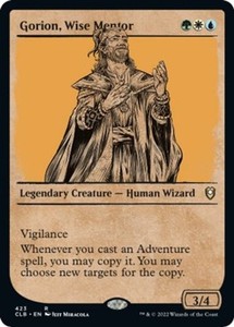 Gorion, Wise Mentor - Foil Showcase #423 - Commander Legends: Battle for Baldur's Gate