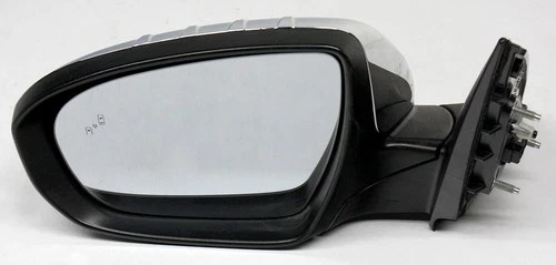 OEM Left Driver Side Mirror For KIA Optima (US built) Chrome cover 87610-4C550