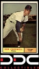 1961 Topps #564 Don Cardwell Chicago Cubs Excellent