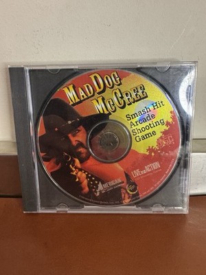 HARD TO FIND MAD DOG MCCREE PC GAME MAC 1993 VG ARCADE SHOOTING GAME ONLY
