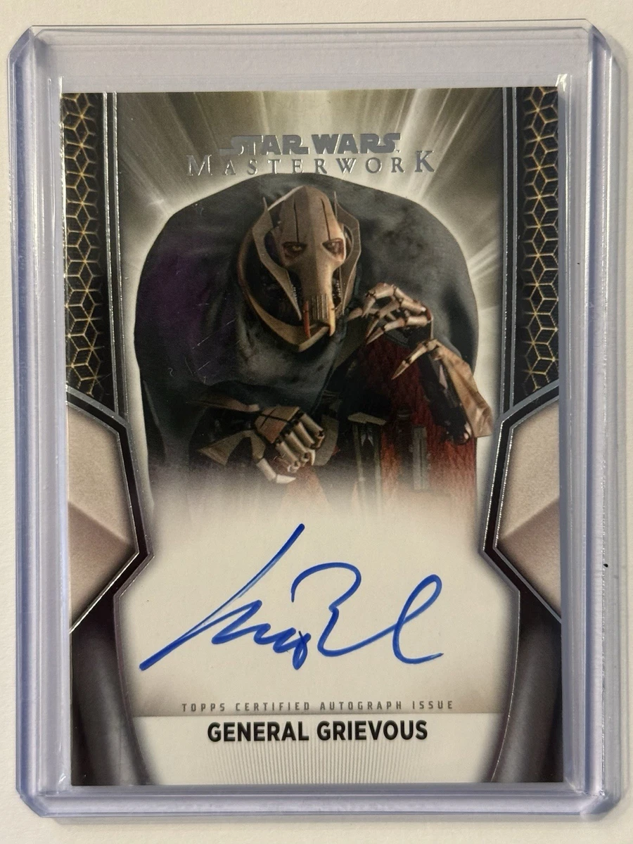 Topps Star Wars Masterwork General Grievous Trading Cards for sale