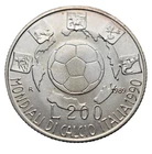 Photo of a 1989 Italy 200 Lire (1977-2001) from an eBay sale