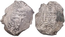 Carlos III (1759-1788). 8 Reales. (Ar. 26.79g/32mm). 1765. Potosí V-Y. (Cal-201