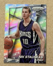 NIK STAUSKAS 2014-15 Panini Prizm Variation Silver Rookie RC #38 KINGS