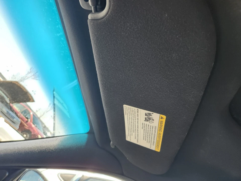 ✅ FAIR BLACK 2005 - 2008 年林肯城汽车遮阳板带 HOMELINK 原始设备制造商 — 第 3/4 张图片