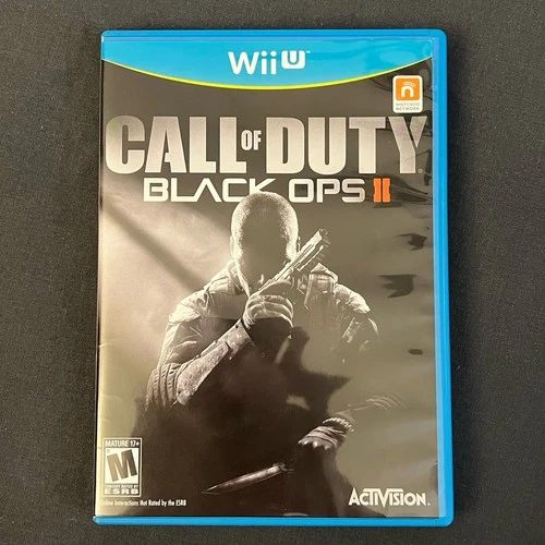 Call of Duty: Black Ops II 2 (Nintendo Wii U, 2012) w/ Manual Never Played
