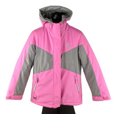 Gerry Winter Coat Girls 10 / 12 Two Jackets Wind Water Resistant Inner Fleece