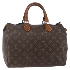 LOUIS VUITTON Monogram Speedy 30 Hand Bag M41526 LV Auth 150682