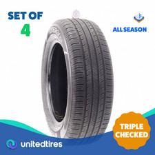 Set Of 4 Used 23560r18 Hankook Kinergy Gt 103h - 732