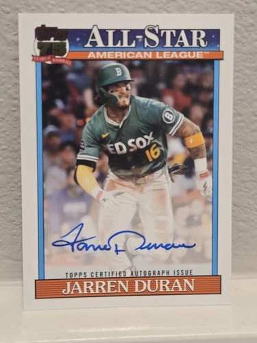 2026 Topps Series 2 Jarren Duran Red (RAW)