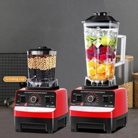 Multifunction Food Processor & Blender 2-in-1 - 4500W High Power with 2 Jugs 2L