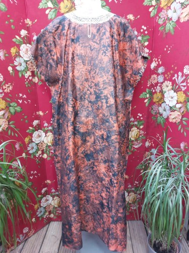 1970's Tye Dye Kaftan One Size - Picture 5 of 6