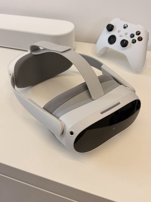 PICO 4 128GB All-in-One VR Headset - Weiß/Grau