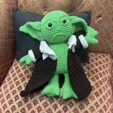 Handmade Crochet Yoda Plush