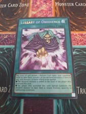 Yugioh Lullaby of Obedience LCKC-EN042 Secret Rare Unlimited Near Mint