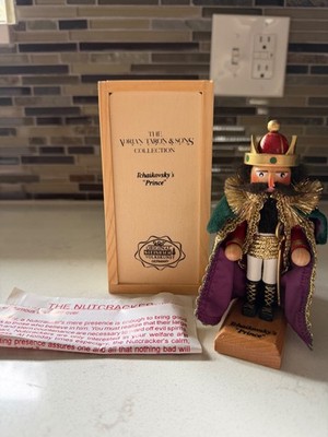 1997 5.25'' STEINBACH SIGNED TCHAIKOVSKY'S ''Prince'' NUTCRACKER 1180/25000 Low #
