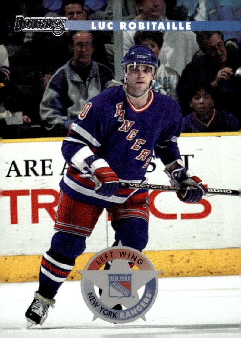 Luc Robitaille 1996-97 Donruss #7 NHL NY Rangers ID:160556