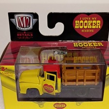 M2 Machines Auto-drivers Hooker Headers Yellow 1956 Ford F-100 Truck R52 18-13 M2 Machines Auto-drivers Hooker Headers Yellow 1956 Ford F-100 Truck R52 18-13