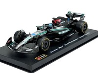 Bburago Race MERCEDES-AMG F1 W15 #63 Russell 1:43 38209 + Plastic Case Formula 1