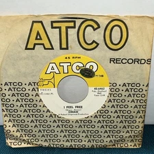 EX+ • CREAM- "I FEEL FREE"/"N.S.U.." Original 45 US ATCO 6462