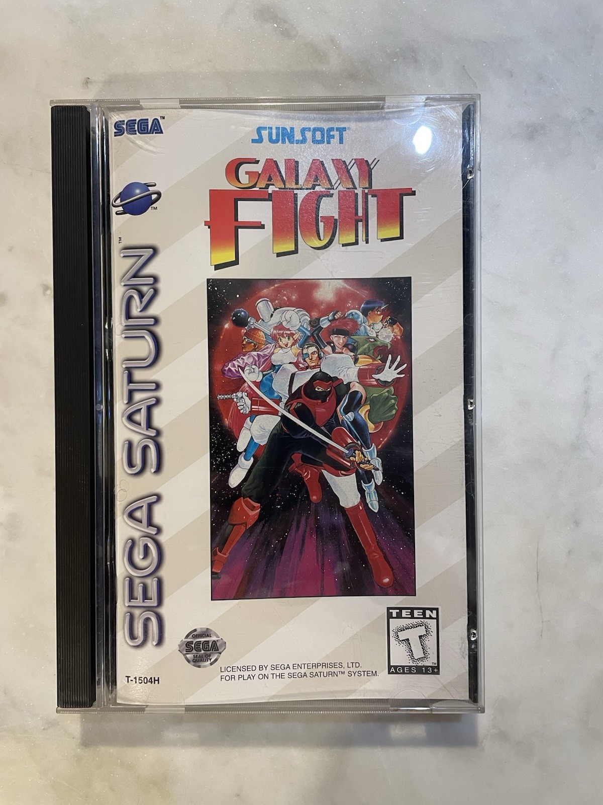 Galaxy Fight (Sega Saturn, 1996) TESTED PLEASE READ