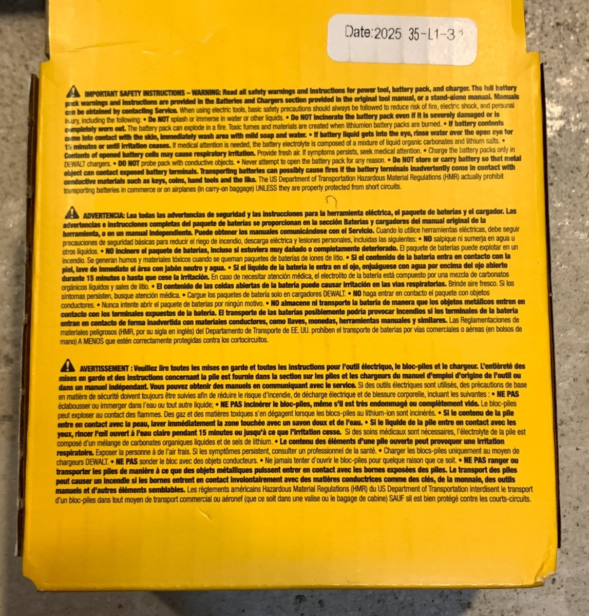 DeWalt DCB205-2 5.0Ah Lithium-Ion Battery 2-Pack New