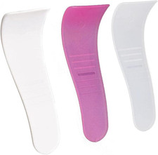 Portable Hair Wax Removal Spatulas, 3 Pcs Random Colors, Non-Stick Wax Applicato