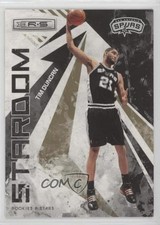 2009-10 Panini Rookies & Stars Stardom Gold 466/500 Tim Duncan #14 HOF 0a2