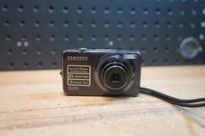  L Samsung TL100 12.2MP Digital Camera Black  Battery CRACKED