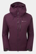 Montane Womens Duality Gore-tex Jacket Waterproof Coat | Xs Purple Bnwt Rrp £280